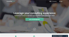 Desktop Screenshot of consultingheads.com